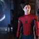 Tom Holland as Spider-Man.